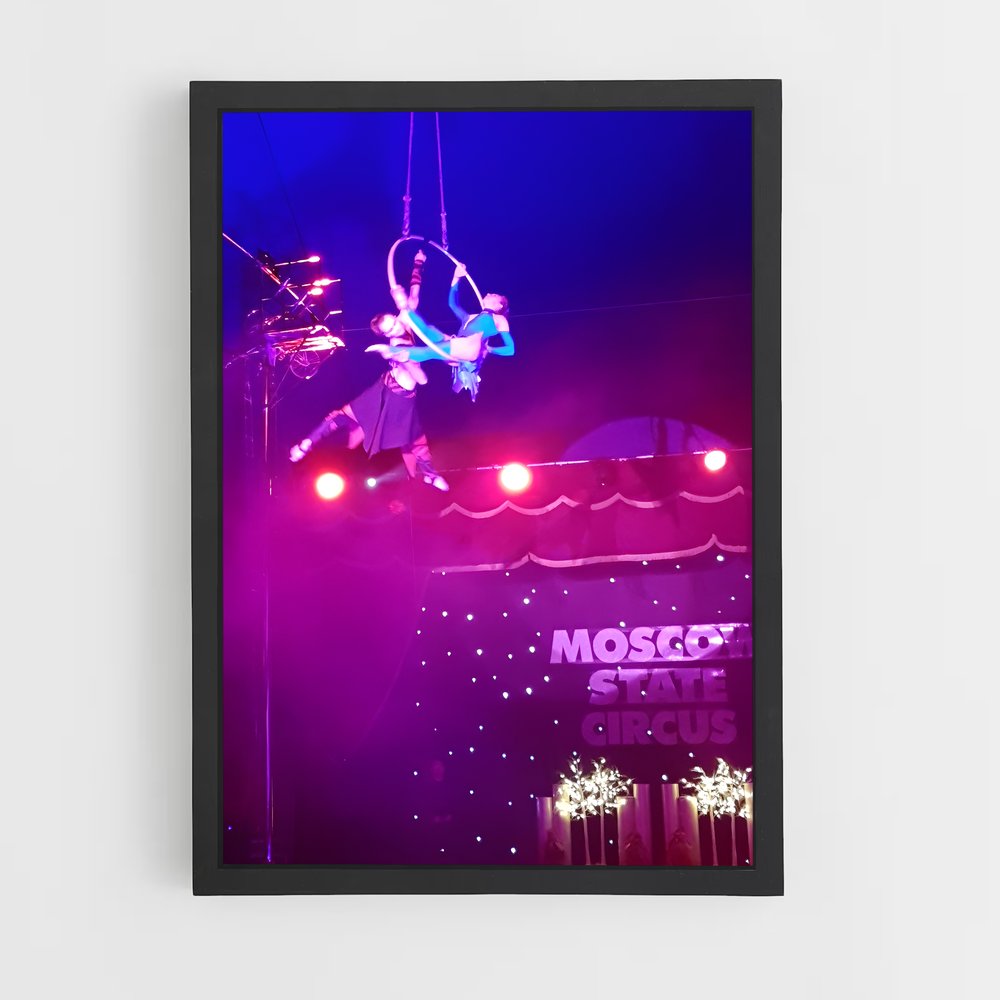 Poster L'Art du Fil – affiche Cirque (vue 2)
